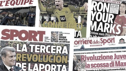 La guerre entre le Real Madrid et le PSG va se poursuivre en 2022, Cristiano Ronaldo affiche ses ambitions XXL avec Manchester United