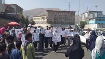 Taliban beat up women protesting against them in Kabul