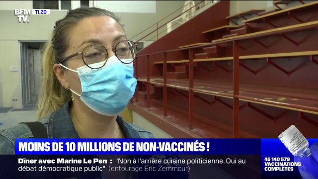 C'est pour qu'elles soient tranquilles pour les activités périscolaires , explique cette mère qui accompagne ses filles se faire vacciner