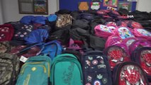 Tuzlalı çocukların okul çantası ve kırtasiye malzemeleri Gönül Elleri'nden