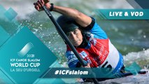 2021 ICF Canoe-Kayak Slalom World Cup La Seu Spain / Kayak Finals