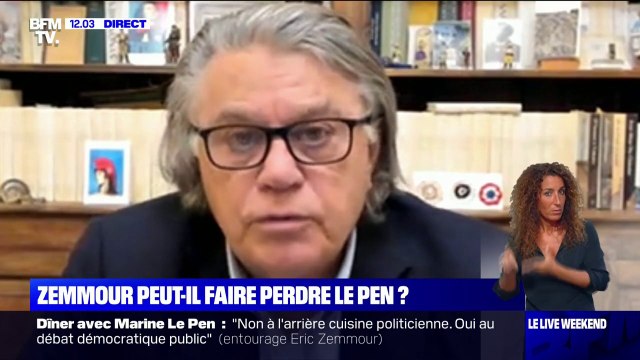 Gilbert Collard est favorable à une réunion intelligente entre Éric Zemmour et Marine Le Pen