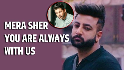 Shehnaaz Gill's brother pens a heartfelt note for his 'Sher' Sidharth Shukla