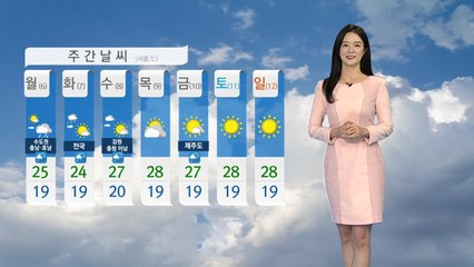 [날씨] 내일도 '맑음'...월요일 수도권 등 서쪽 지방, 비 / YTN