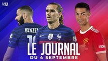 LE PROBLÈME OFFENSIF DES BLEUS, LES GRANDS DÉBUTS DE CR7 À MAN UTD, MESSI RASSURE LE PSG : LES INFOS FOOT