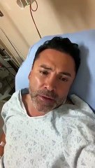 下载视频: Coronavirus - Pourtant doublement vacciné, le célèbre boxeur Oscar De La Hoya hospitalisé lance un appel de détresse de son lit ! 