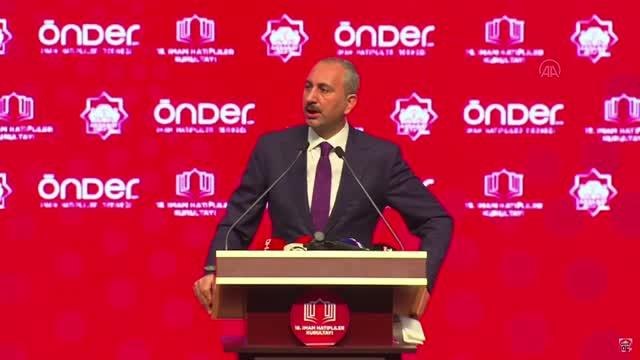 Son dakika... Adalet Bakanı Gül: 84 milyonun makbul bir vatandaş olduğu inancı bizim ortak değerlerimizdir