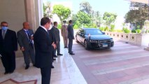 الرئيس عبد الفتاح السيسي يستقبل نظيره القبرصي بقصر الاتحادية