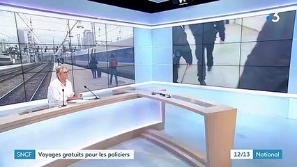 SNCF : les policiers pourront voyager gratuitement dès 2022