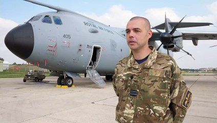 RAF crews talk about Operation Pitting in Afghanistan