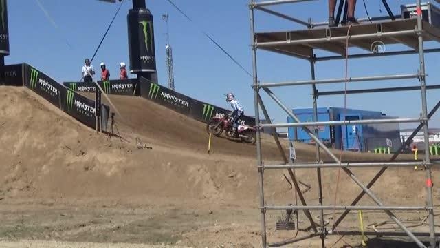 AFYONKARAHİSAR - Dünya Motokros Şampiyonası'nın Türkiye etabı sürüyor