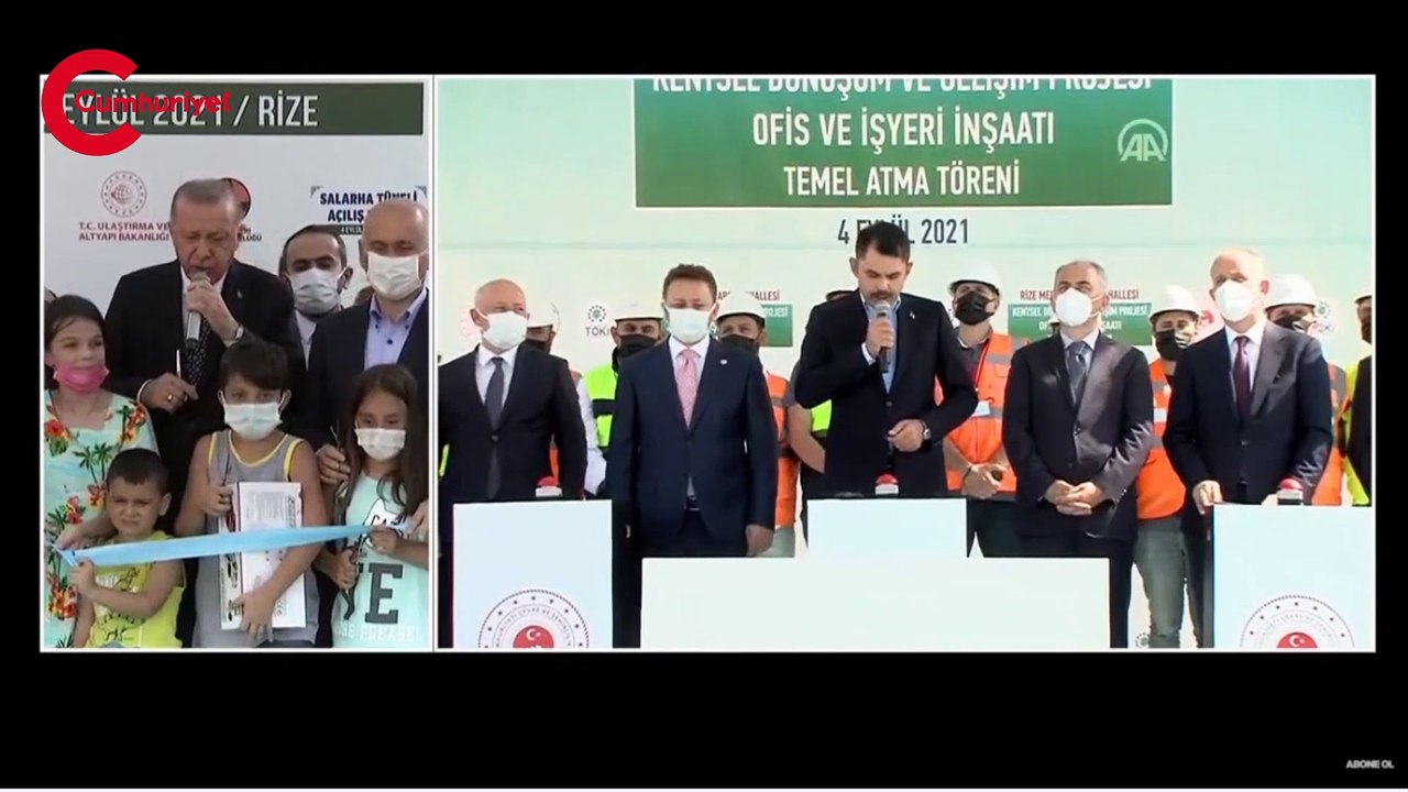 Bakan Murat Kurum açılış için acele edince, Cumhurbaşkanı Erdoğan devreye girdi