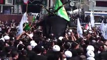 العراقيون يشيعون المرجع الشيعي محمد سعيد الحكيم