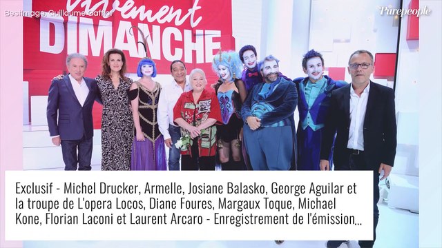 Vivement dimanche : Michel Drucker reçoit Josiane Balasko et son mari George Aguilar