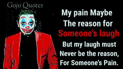 Gojo Quotes Videos Dailymotion