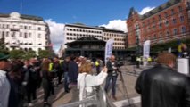 STOCKHOLM - İsveç'te aşırı sağcı parti, göçmen karşıtı miting düzenledi