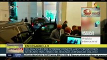 Gobierno de Venezuela y oposición participan en segunda jornada de diálogo
