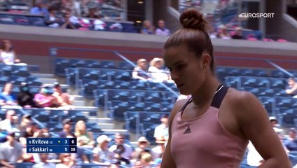 Face à Kvitova, Sakkari n'a pas tremblé : le résumé du match