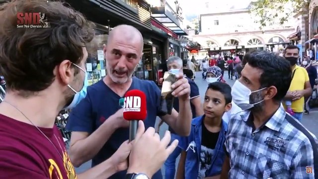 Doğalgaz zammını soran muhabire saldırdı!