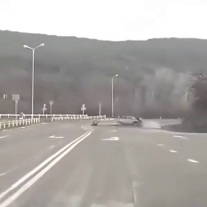 Sad Accident - Threw a Girl about 10 meters