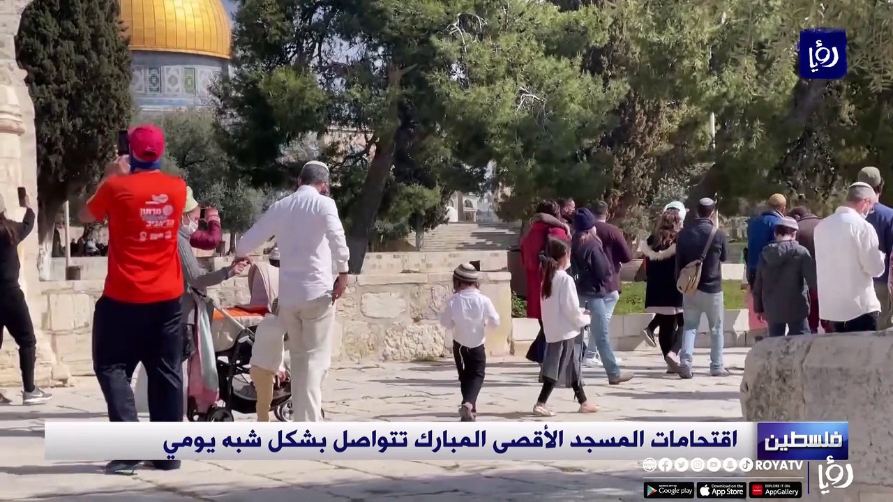 اقتحامات المسجد الأقصى المبارك تتواصل بشكل شبه يومي