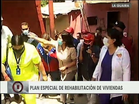 Vicepdta. Delcy Rodríguez encabeza el Plan de Rehabilitación de Viviendas en el Edo. La Guaira