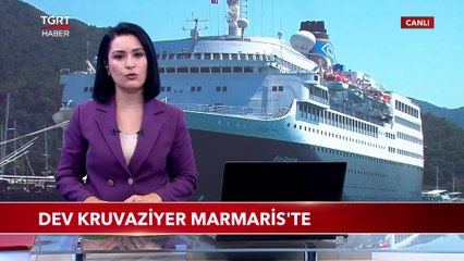 'Blue Sapphire' Marmaris'e Geldi | Türkiye Kruvaziyer Sezonunu Açtı