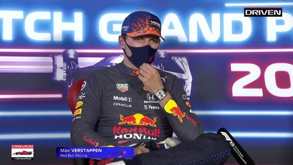 F1 2021 Dutch GP - Post-Qualifying Press Conference