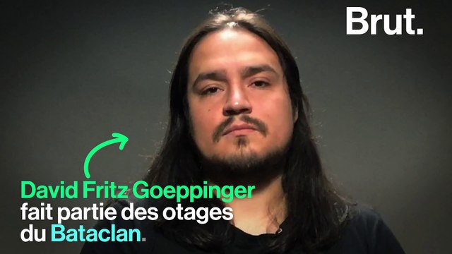 Otage du Bataclan, David Fritz Goeppinger raconte