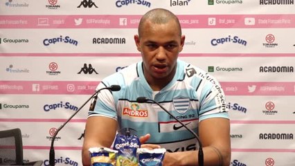1ère j. - Fickou : "Un match particulier face au Stade Français"