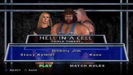 Here Comes the Pain Stacy Keibler(ovr 100) vs Hillbilly Jim vs Kane