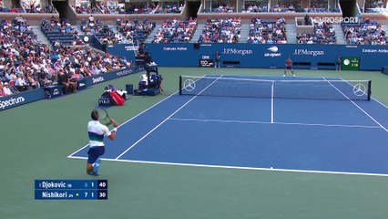 Djokovic - Nishikori - Highlights US Open