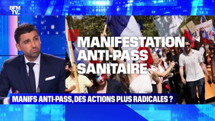 Manifs anti-pass: plus de 200 cortèges, des tensions - 04/09