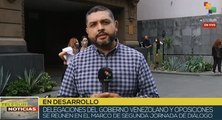 Gobierno y oposición venezolanos finalizan segunda jornada de diálogo