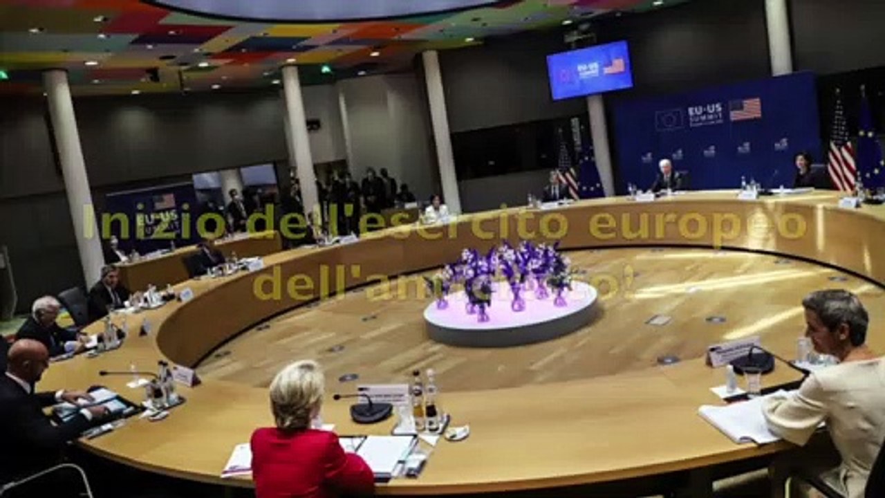 Inizio dell'esercito europeo dell'anticristo!