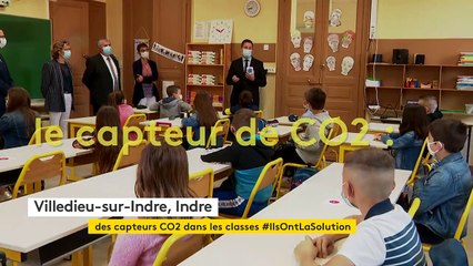 Dans les écoles, les capteurs de CO2 deviennent l'attraction de la rentrée