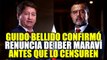 GUIDO BELLIDO CONFIRMÓ RENUNCIA DE IBER MARAVÍ AL MINISTERIO DE TRABAJO: 