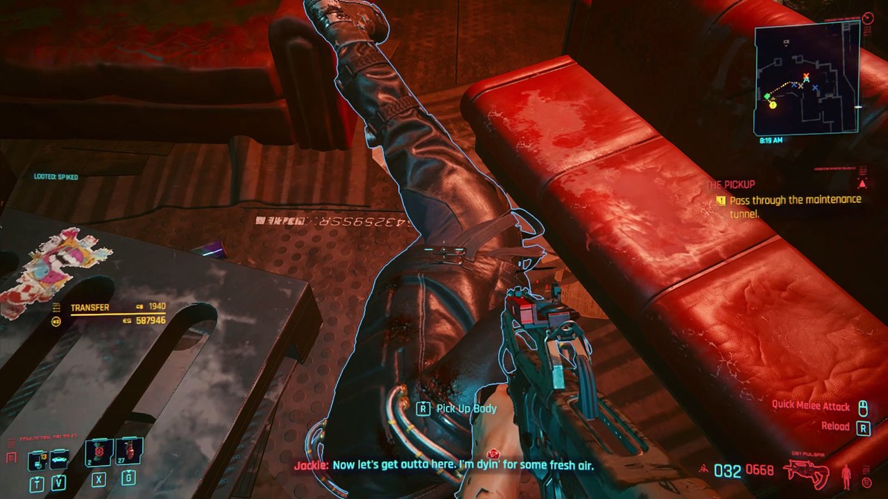 Cyberpunk 2077 Royce bites the bullet and his freaks too