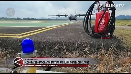 Panglima TNI Kirim Bantuan Obat ke Belitung