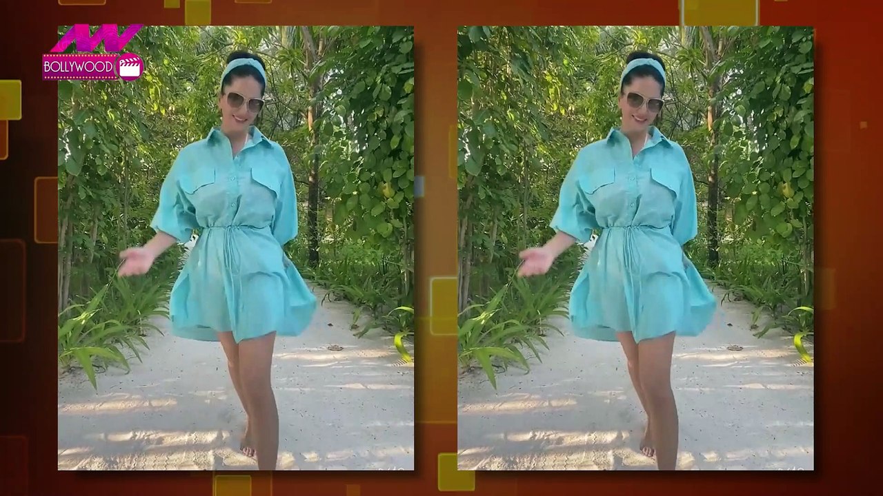 Sunny Leone enjoying Maldives vacation, Watch Video