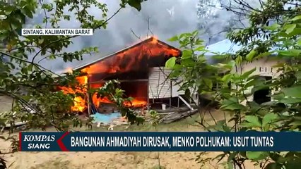 Polisi Cari Perusak Masjid dan Bangunan Milik Ahmadiyah