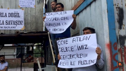 Ümraniye ve Bakırköy’de çekçek yasağı: 'Zenginlerin çöpünden hayatımızı kazanıyoruz buna da engel olmasınlar'