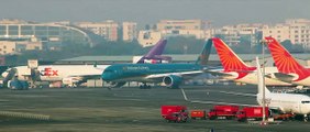 04.Vietnam Airlines Airbus A350-900 Landing & Takeoff From Mumbai Airport Trim-1