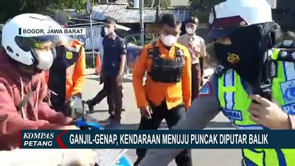 Ganjil-Genap Berlaku di Bogor dan Kawasan Puncak, Lalu Lintas Tol Jagorawi Sempat Padat