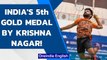Tokyo Paralympics: Krishna Nagar wins India’s 5th gold in badminton men’s singles | Oneindia News
