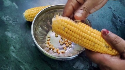 अब घर में ही बनेगा मक्के का आटा | Corn flour at Home | Corn flour | Kitchen wali