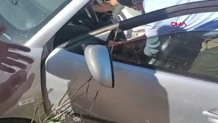 KAZADA YARALANAN SÜRÜCÜYE İLK MÜDAHALEYİ BELEDİYE BAŞKANI YAPTI