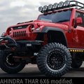 #mahindra thar 6X6 modified