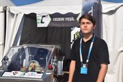 Lise öğrencilerinin geliştirdiği elektrikli araçlar yarış pistinin 