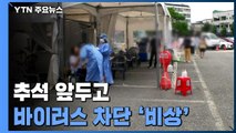 추석 앞두고 바이러스 차단 '비상'...충남은 거센 확산세 / YTN